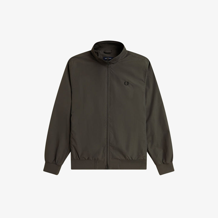 Fred Perry J2660 Brentham Jacket Field Green Black