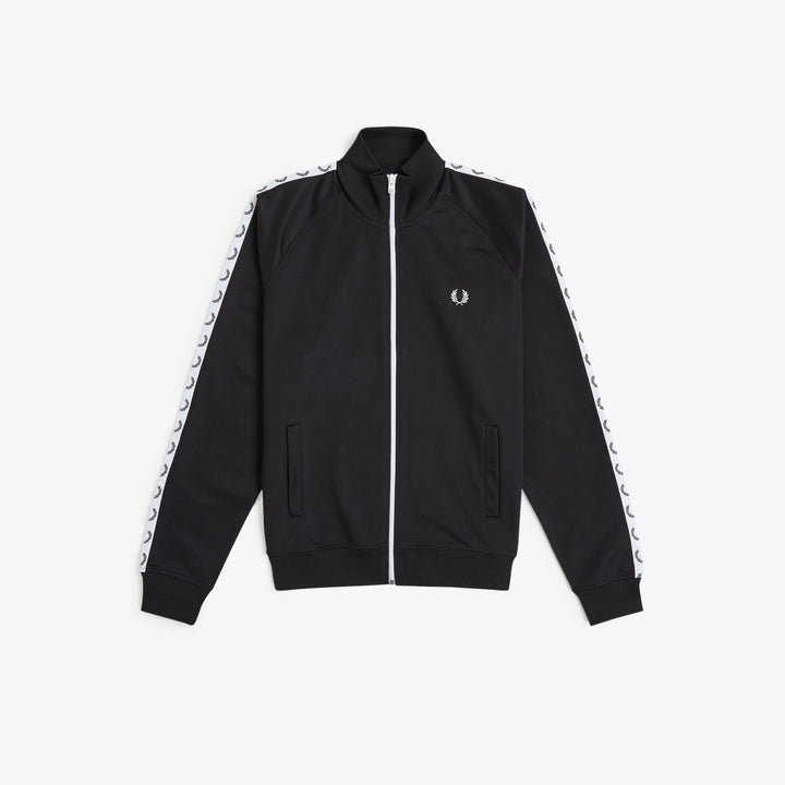 Fred Perry J4620 Taped Track Jacket Black