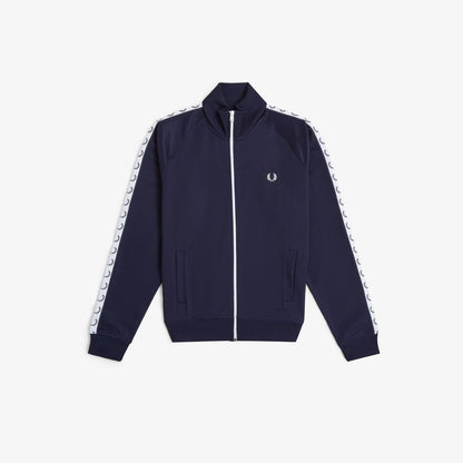 Fred Perry J4620 Taped Track Jacket Carbon Blue