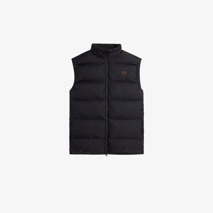 Fred Perry J8522 Insulated Gilet Black