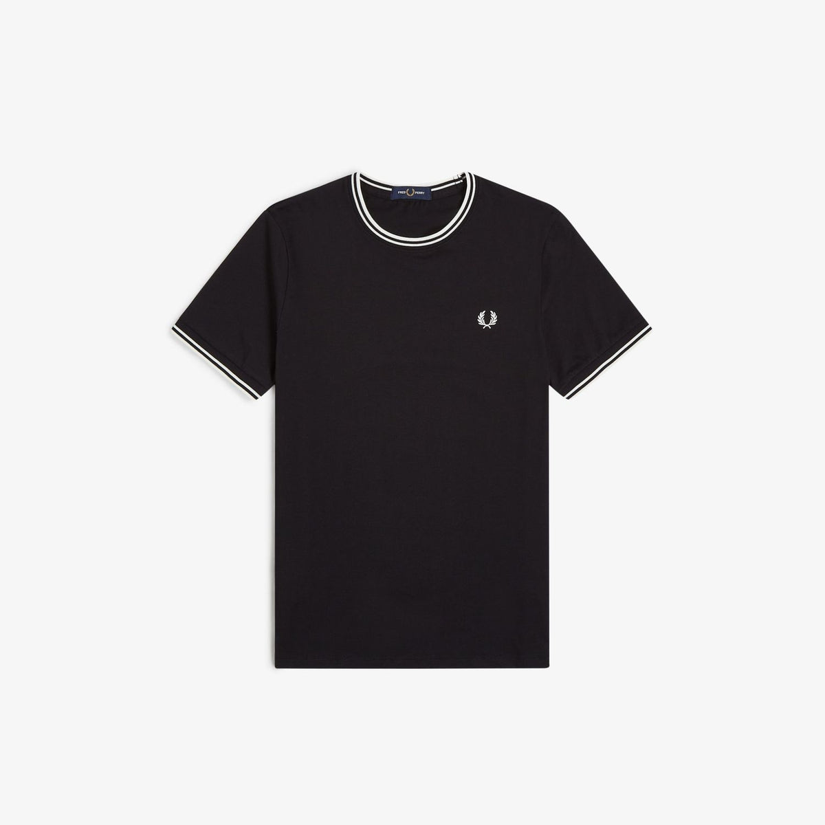 Fred Perry Twin Tipped M1588 T-Shirt Black