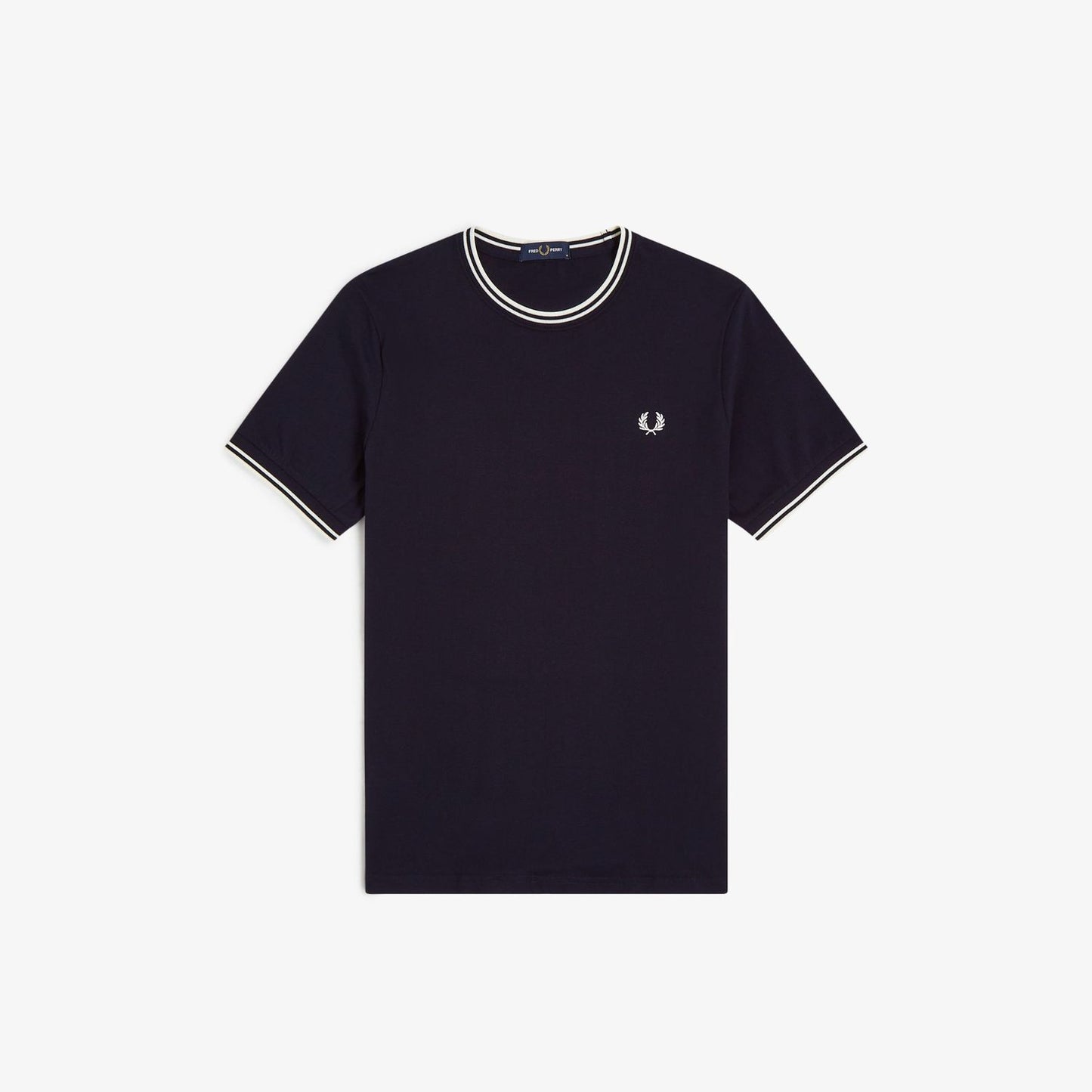 Fred Perry Twin Tipped M1588 T-Shirt Navy