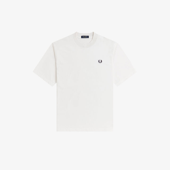 Fred Perry M2475 Back Print Fred Perry T-Shirt Snow White