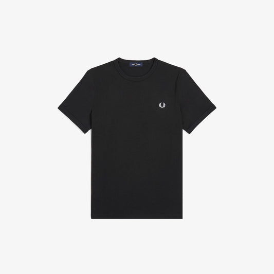 Fred Perry Ringer M3519 T-Shirt Black