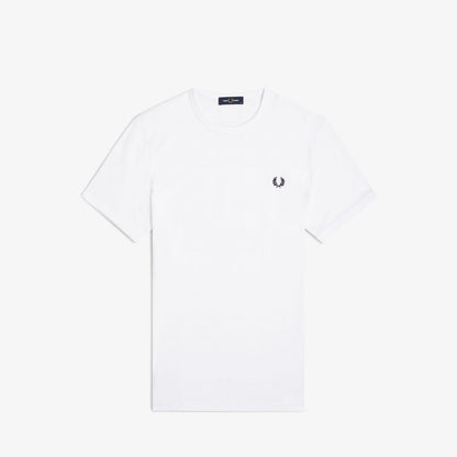 Fred Perry Ringer M3519 T-Shirt White
