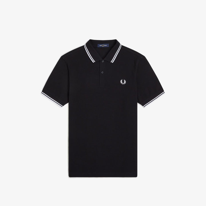 Fred Perry M3600 Polo Black White