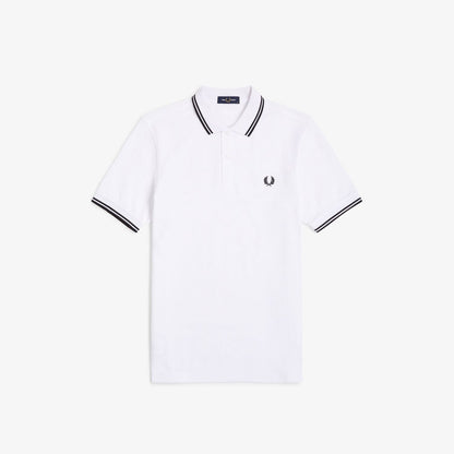 Fred Perry M3600 Polo White Black