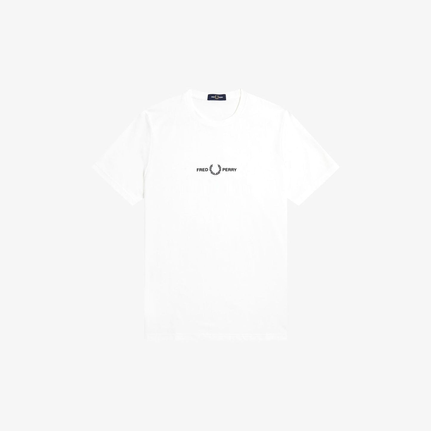 Fred Perry Embroidered M4580 T-Shirt White