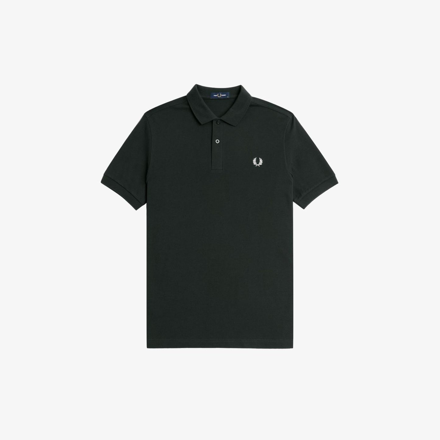 Fred Perry M6000 Polo Night Green Snow White