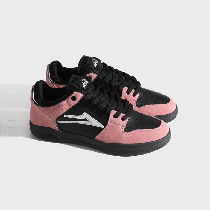 Lakai Telford Low 'Chris Joslin' Shoes Bridal Rose White Black