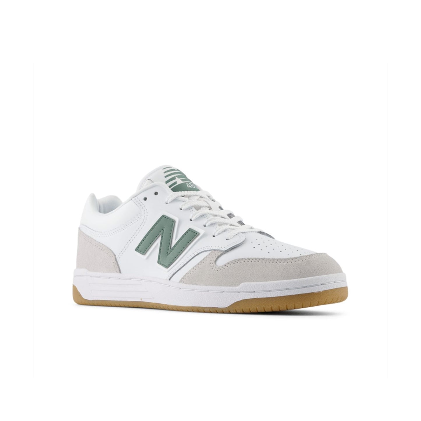 New Balance 480 Shoes White Grey
