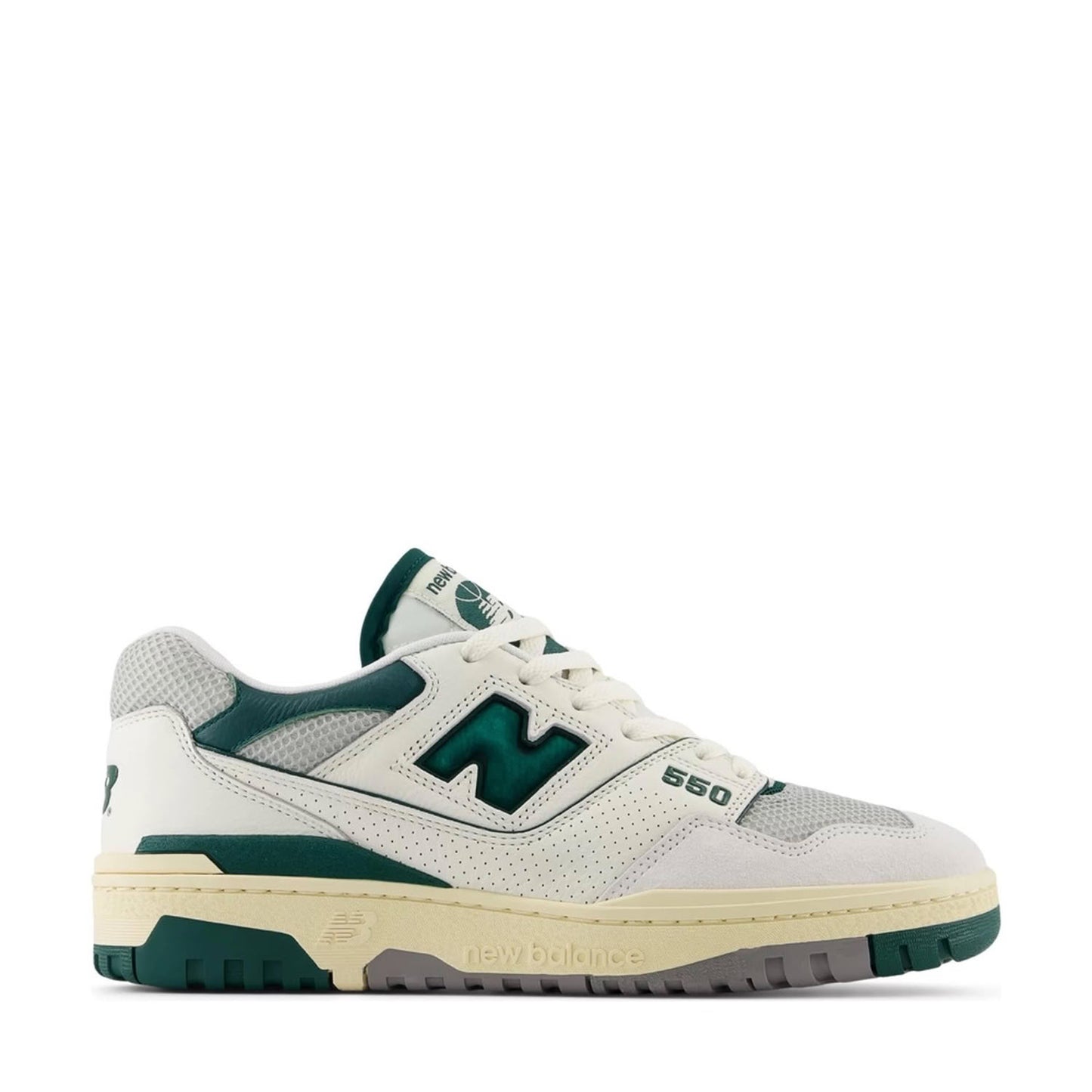 New Balance BB 550 Shoes White Green 40