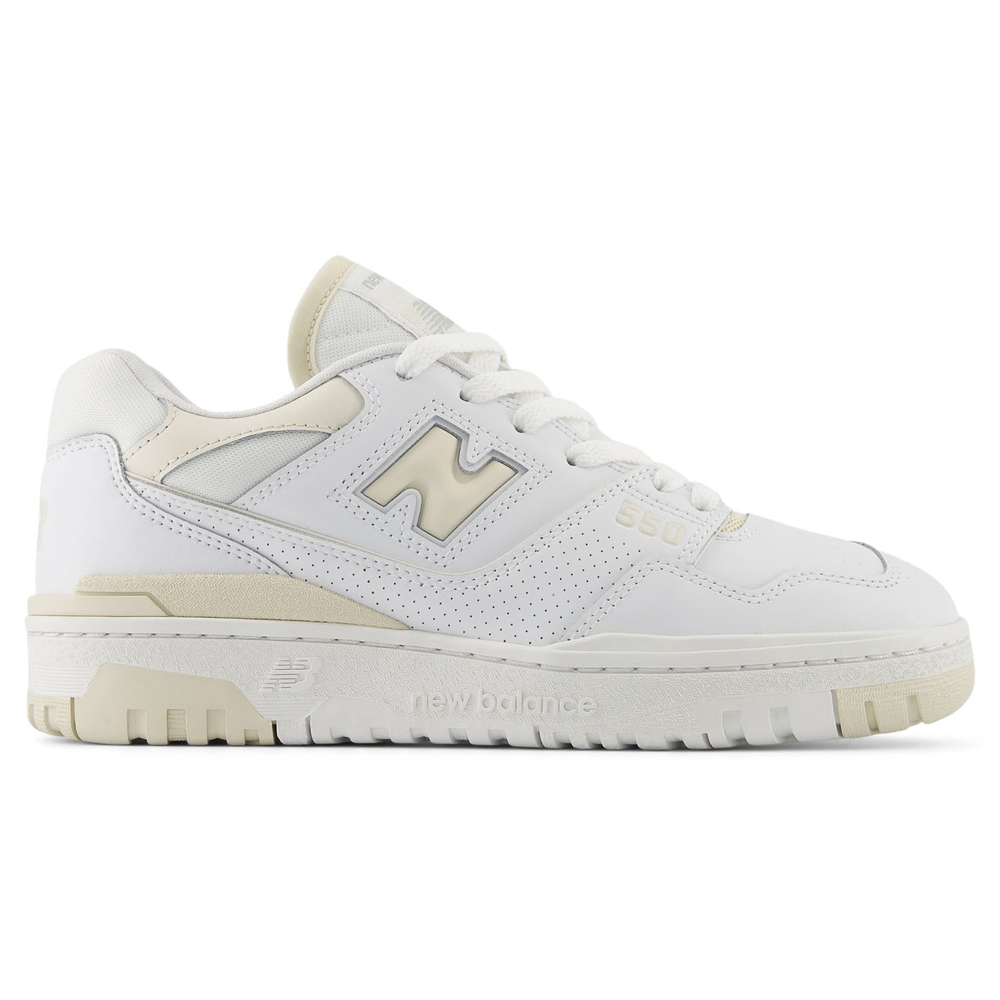 New Balance BBW 550 Shoes White Linen