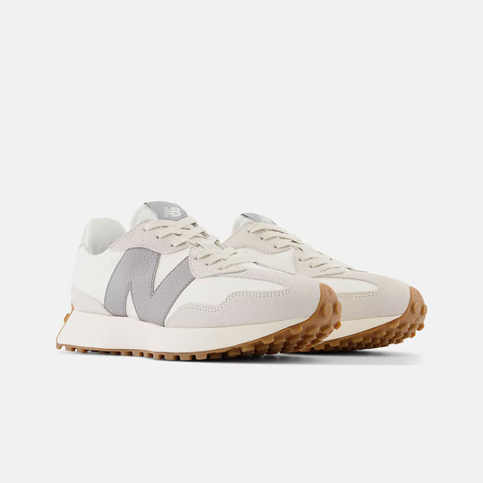 New Balance 327 Suede/Nylon Moonbeam Shadow Grey