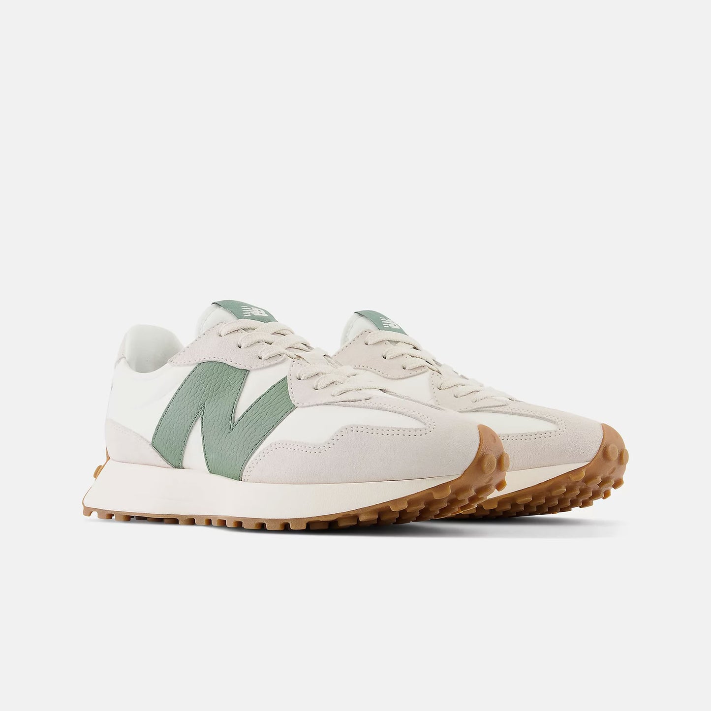 New Balance 327 Suede/Nylon Moonbeam Nori
