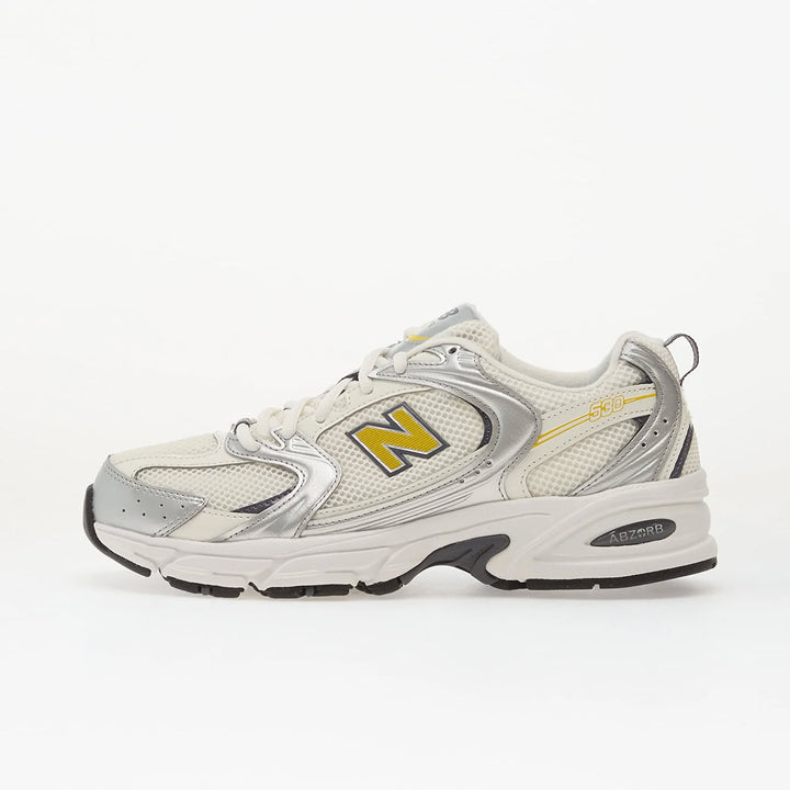 New Balance U 530 Shoes Silver Metallic Sea Salt
