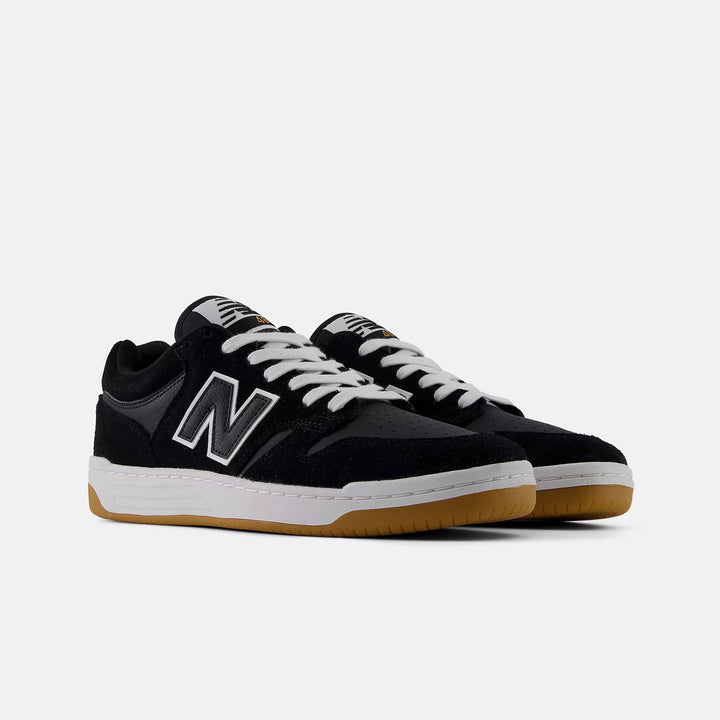 New Balance Numeric 480 Shoes Black White