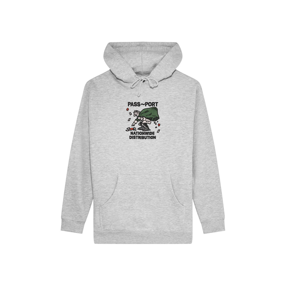 Pass~Port Distribution Hoodie Ash