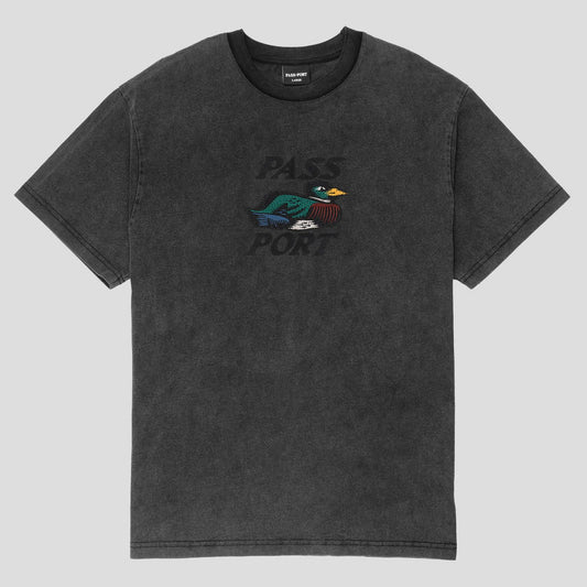 Pass~Port Fast Duck T-Shirt Acid Black