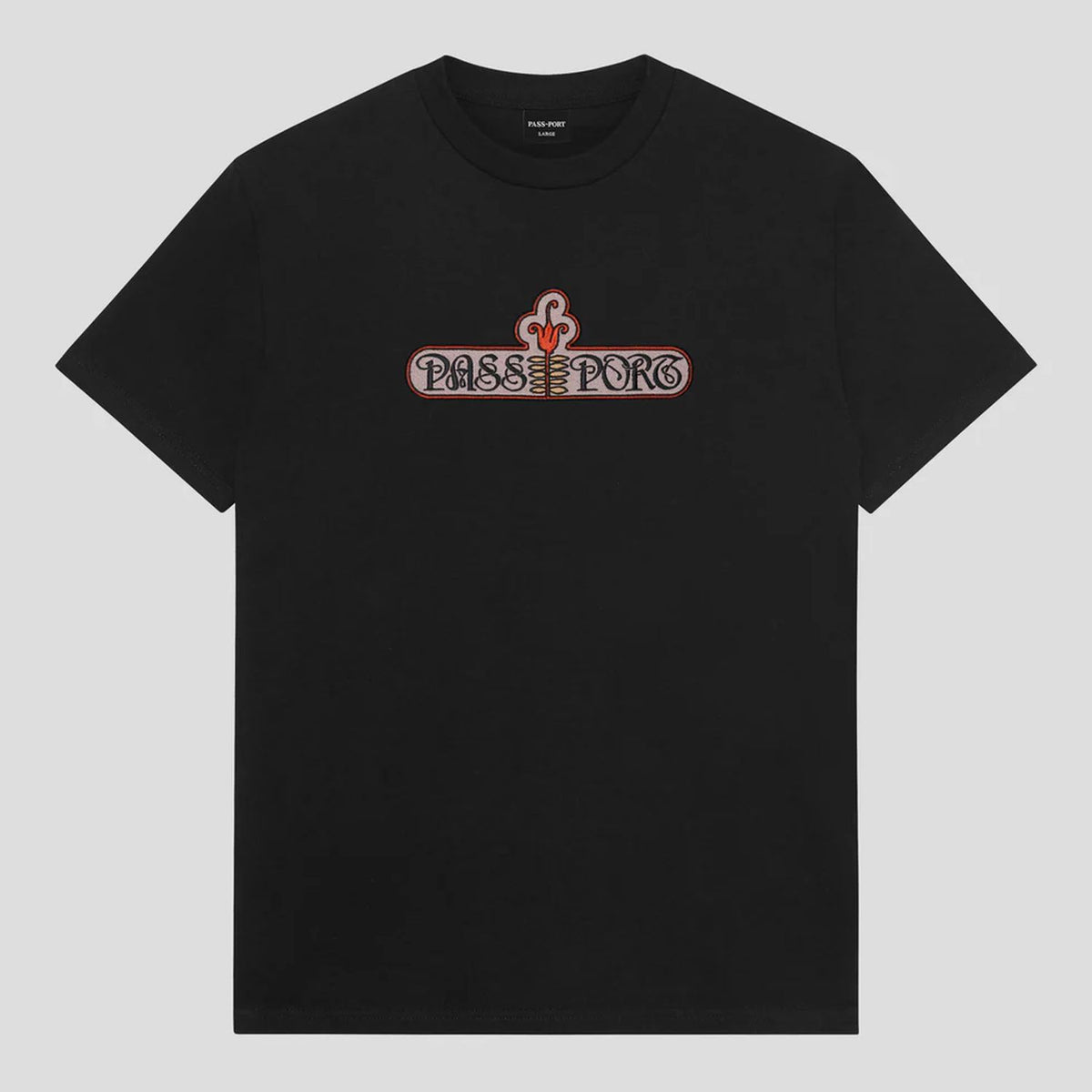 Pass~Port Gardenia T-Shirt Black