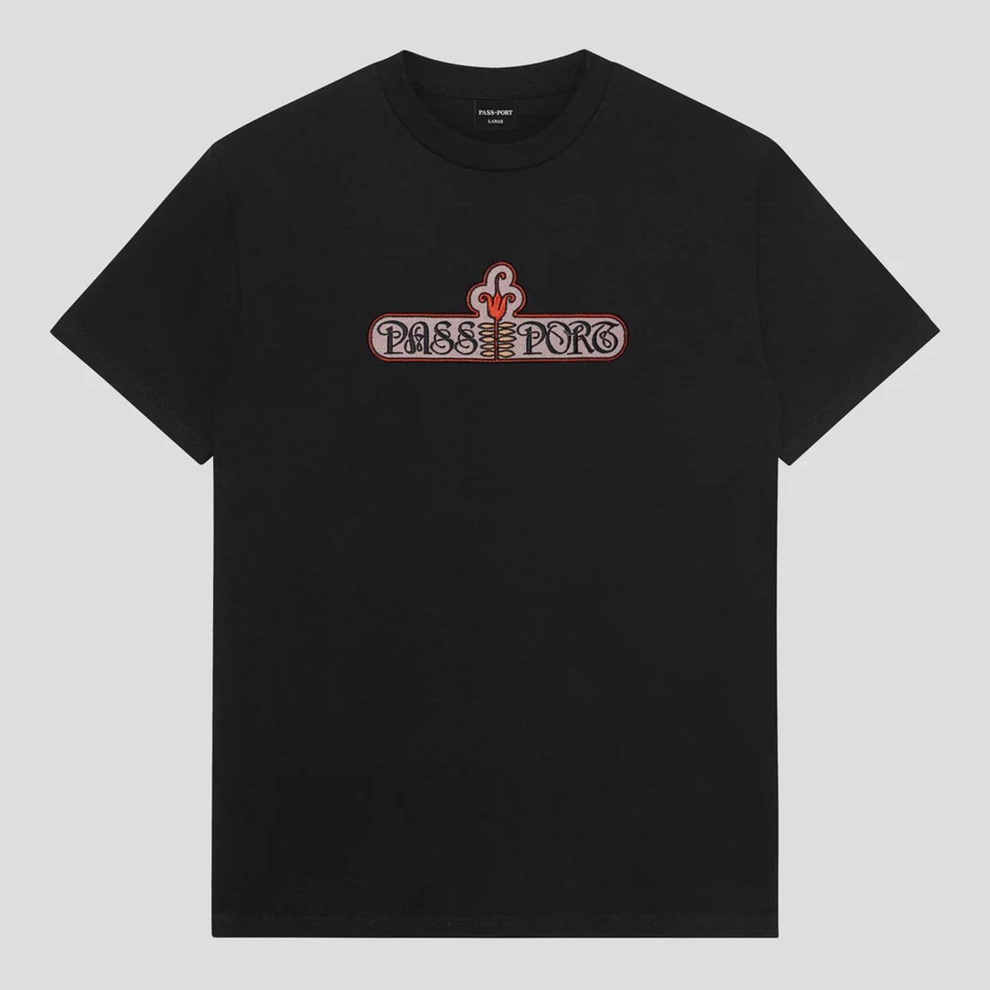 Pass~Port Gardenia T-Shirt Black