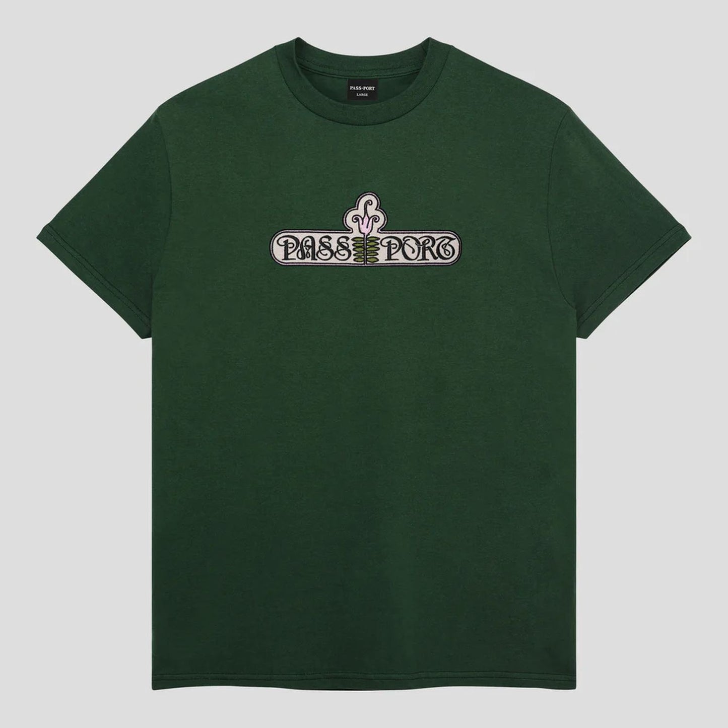 Pass~Port Gardenia T-Shirt Forest Green