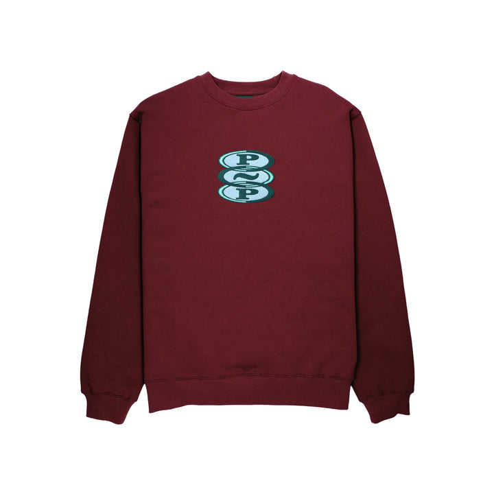 Pass~Port Hoops Organic Sweater Maroon