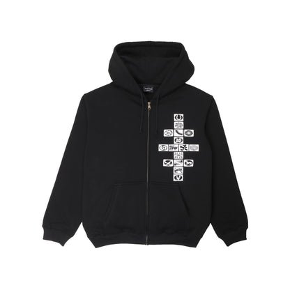 Pass~Port Kollassi Zip Hoodie Black