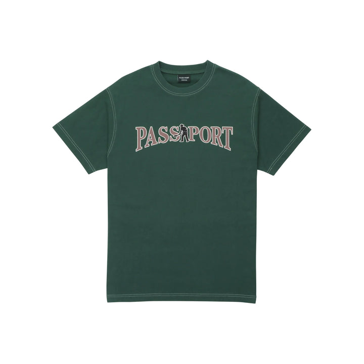 Pass~Port Official Contrast T-Shirt Washed Forest Green