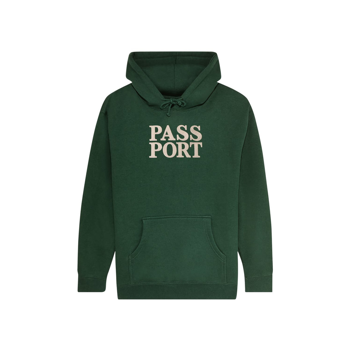 Pass~Port Official Stacked Hoodie Forest Green