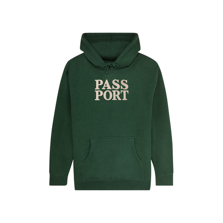 Pass~Port Official Stacked Hoodie Forest Green