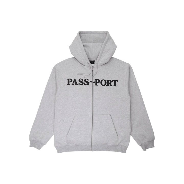 Pass~Port Official Zip Hoodie Ash