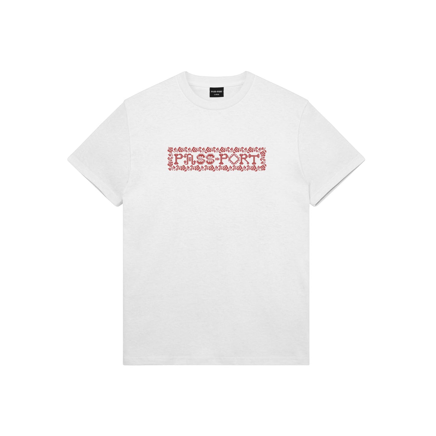 Pass~Port Rosary T-Shirt White