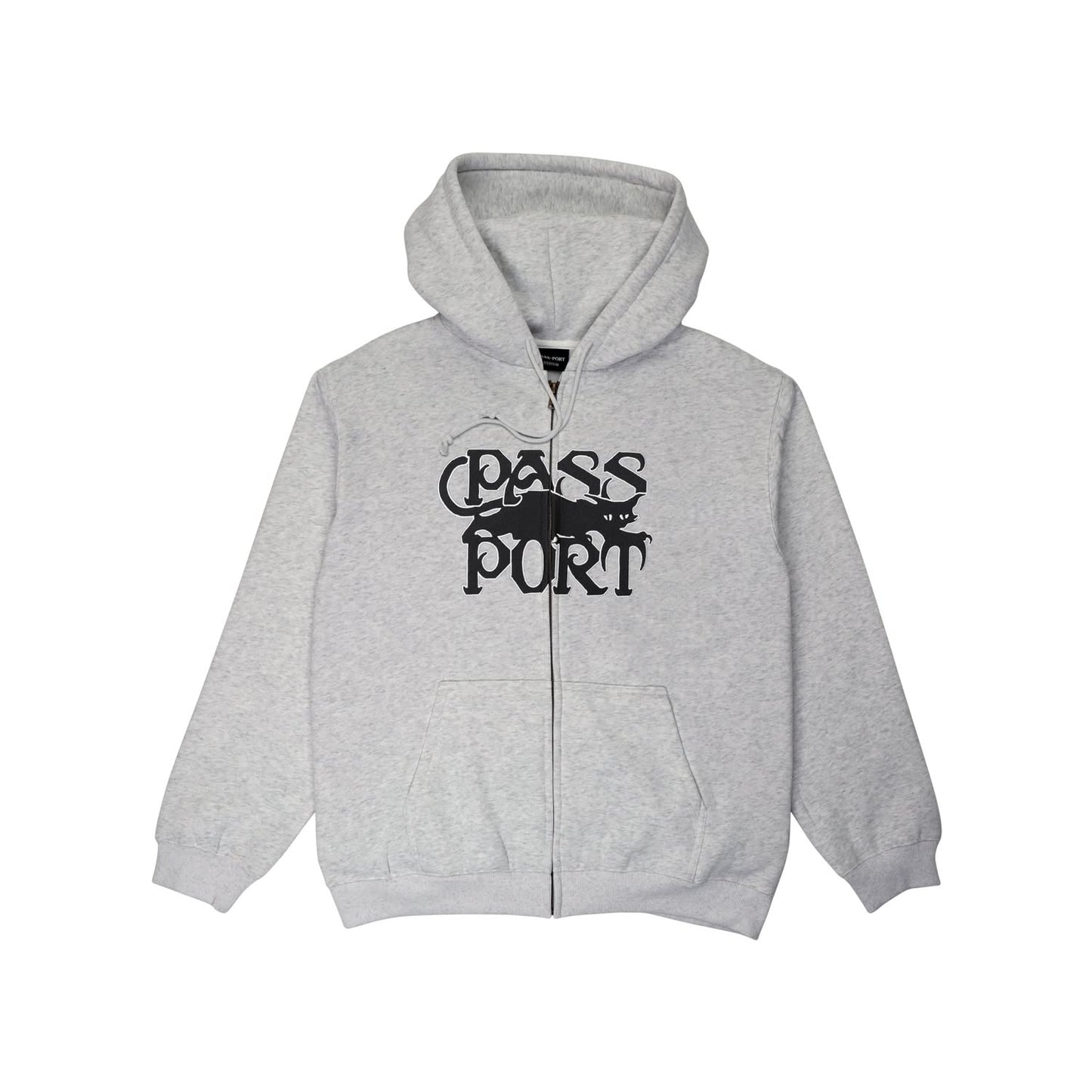Pass~Port Slinkin' Zip Hoodie Ash