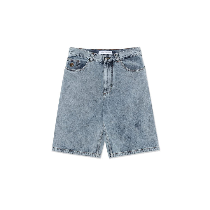 Polar Big Boy Shorts Heavy Washed Blue