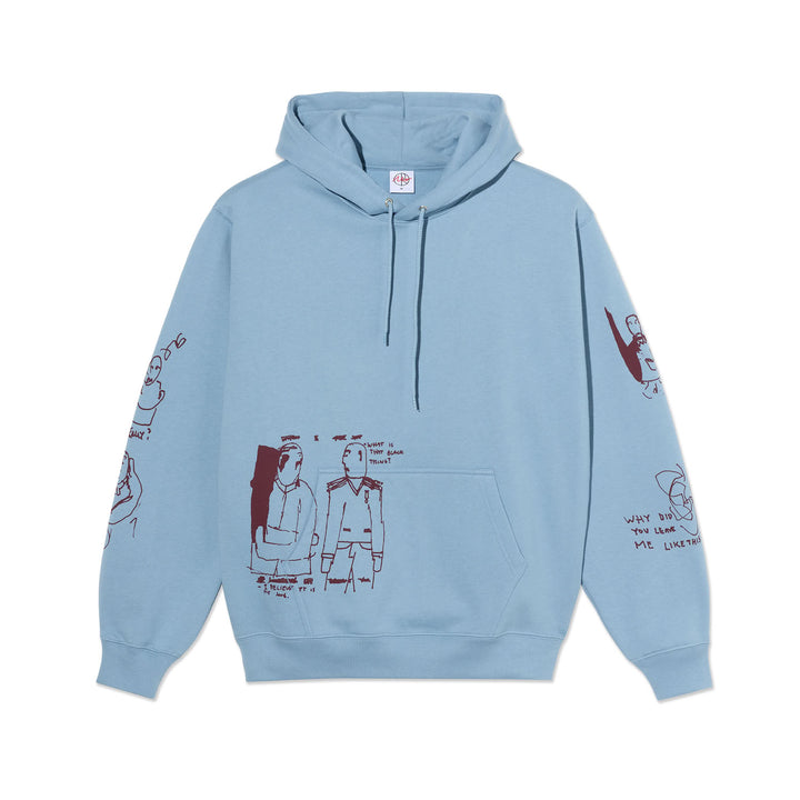 Polar Dave Hoodie The End Dove Blue