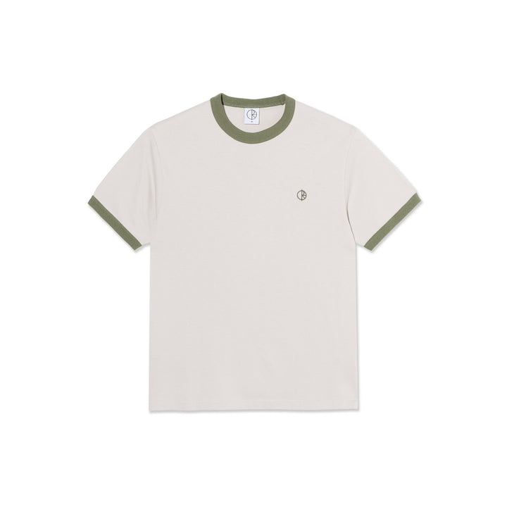Polar Ringer T-Shirt Pale Taupe Army Green