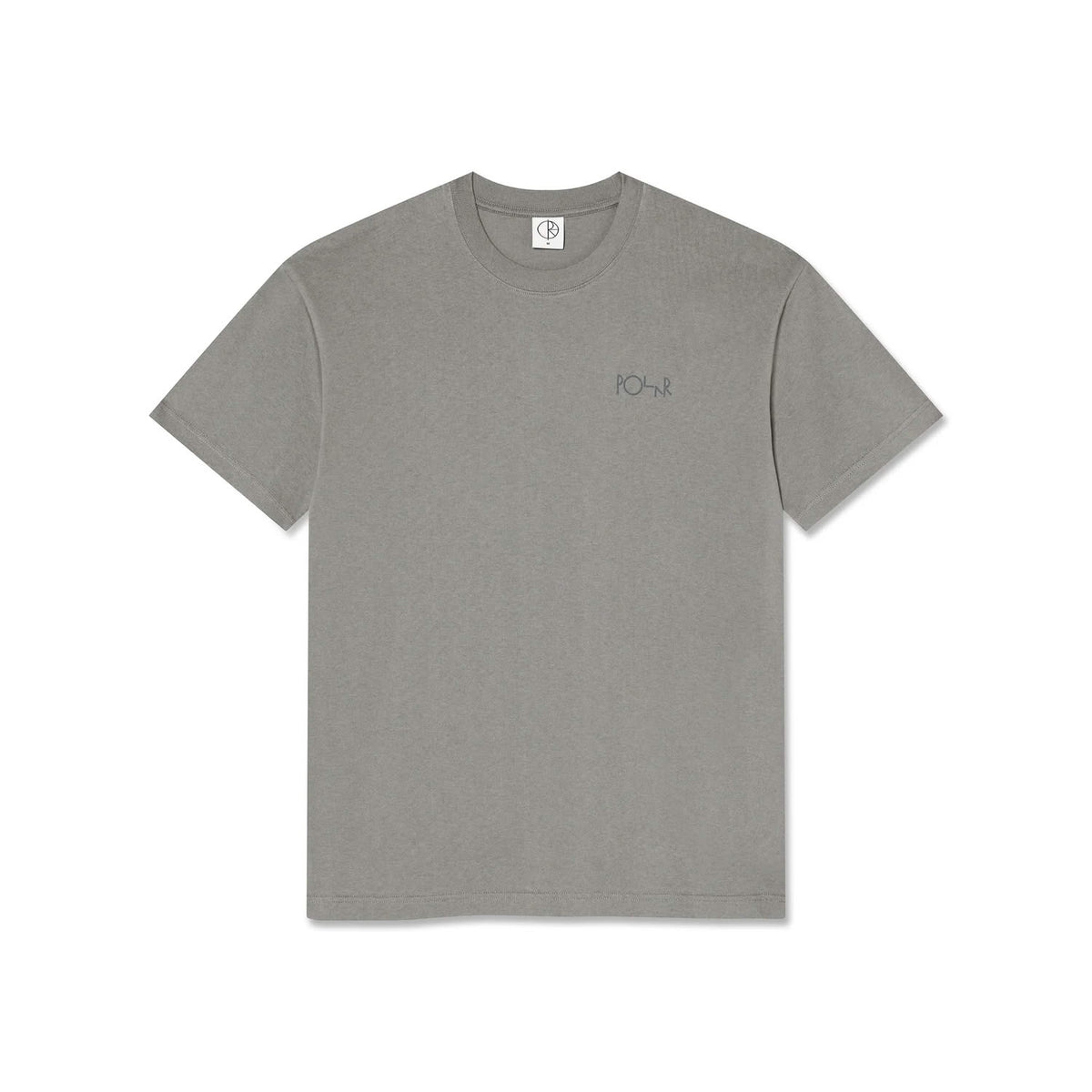 Polar Contrast T-Shirt Stroke Logo Gray