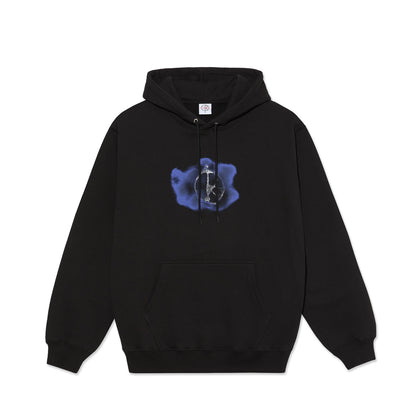Polar Dave Hoodie Metal Logo Black