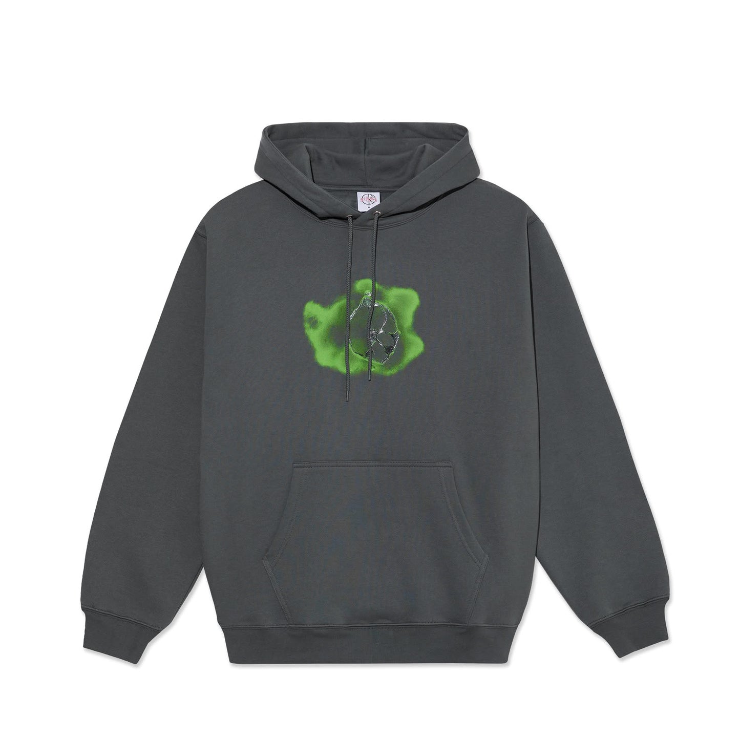 Polar Dave Hoodie Metal Logo Graphite