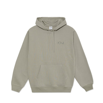 Polar Dave Hoodie Stroke Logo Vetiver