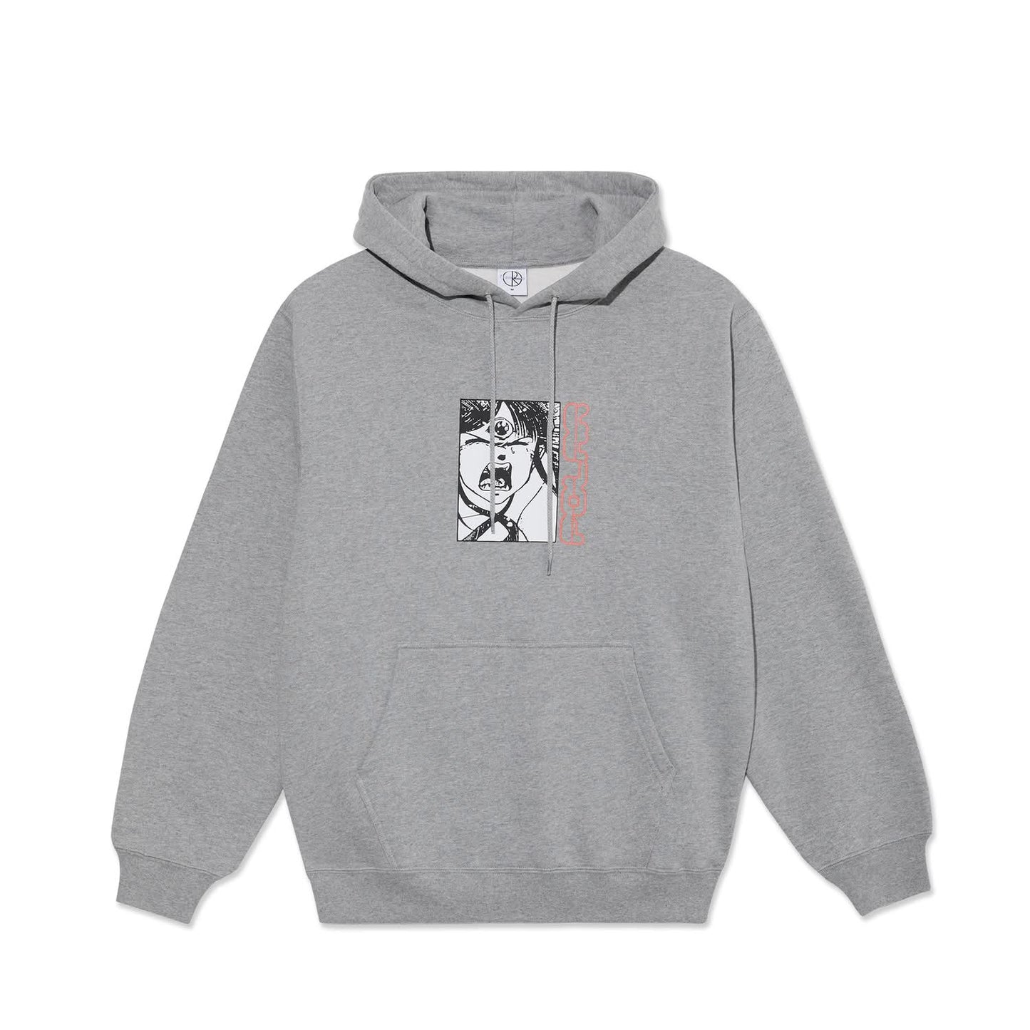 Polar Dave Hoodie Third Eye Heather Grey