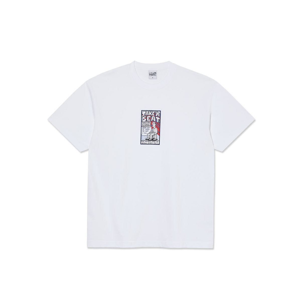 Polar Take A Seat T-Shirt White