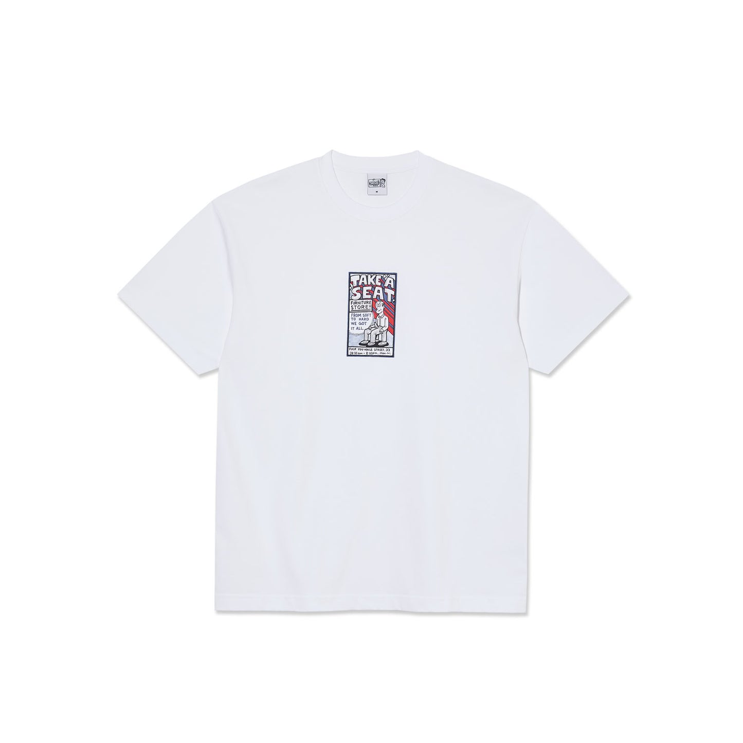 Polar Take A Seat T-Shirt White