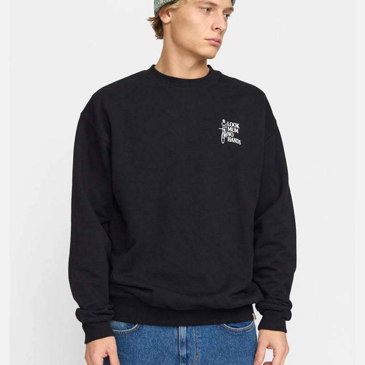 Revolution Printed MUM Sweatshirt Black