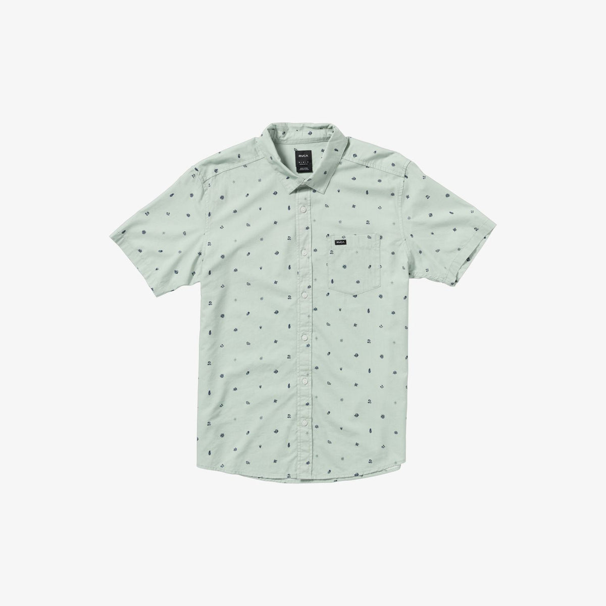 RVCA Anytime Shirt Green Tea