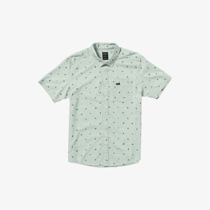RVCA Anytime Shirt Green Tea