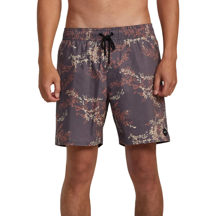 RVCA Barnes Elastic Boardshorts Dark Purple L