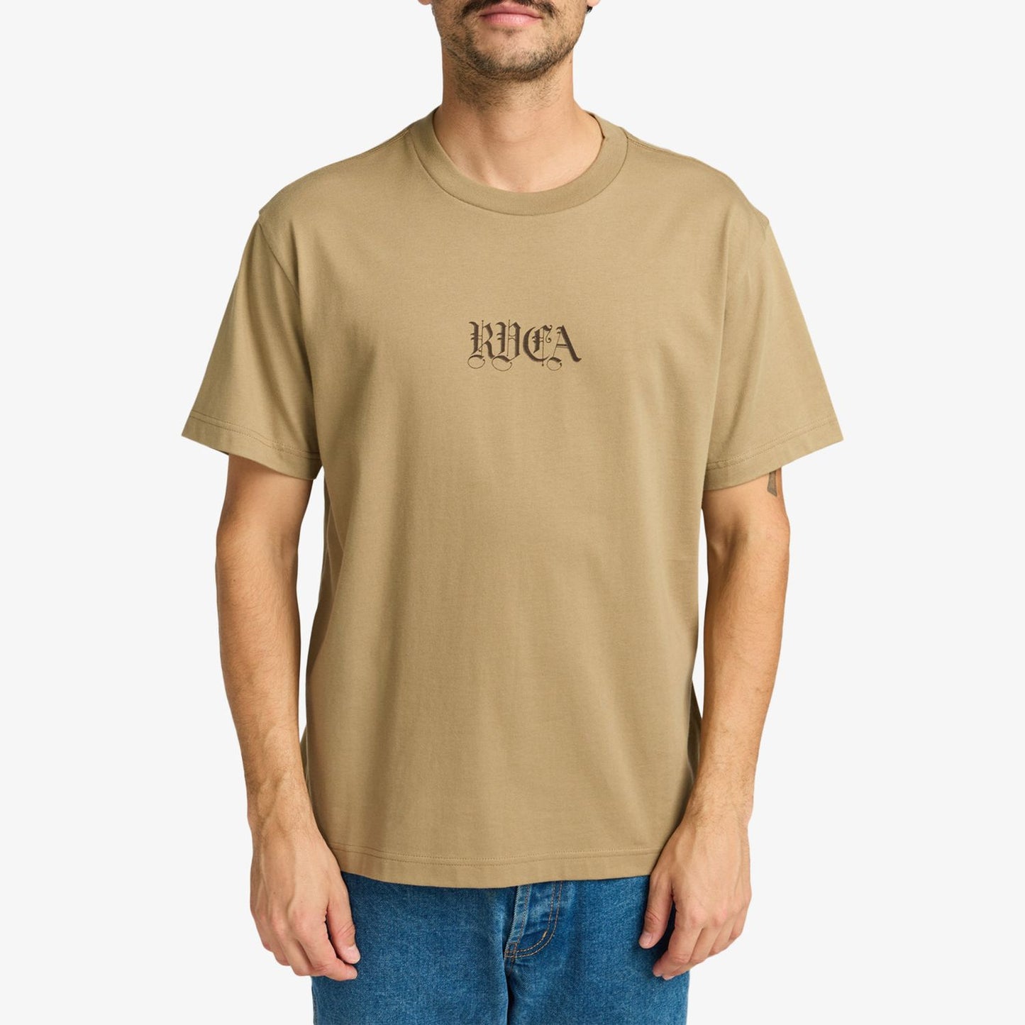 RVCA Benj Battle T-Shirt Coyote