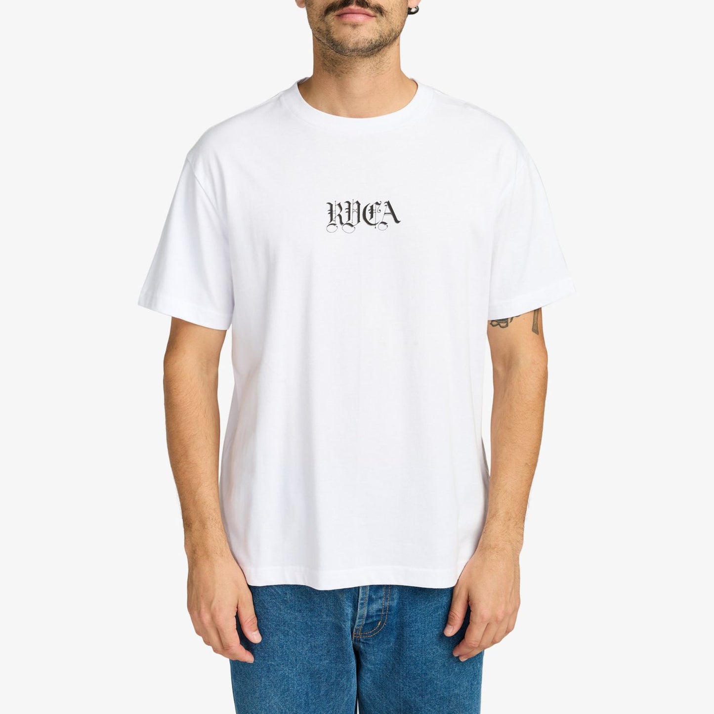 RVCA Benj Battle T-Shirt White
